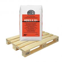 Ardex K301 External Self-Levelling Compound 25kg Grey Full Pallet (40 Bags Tail Lift)